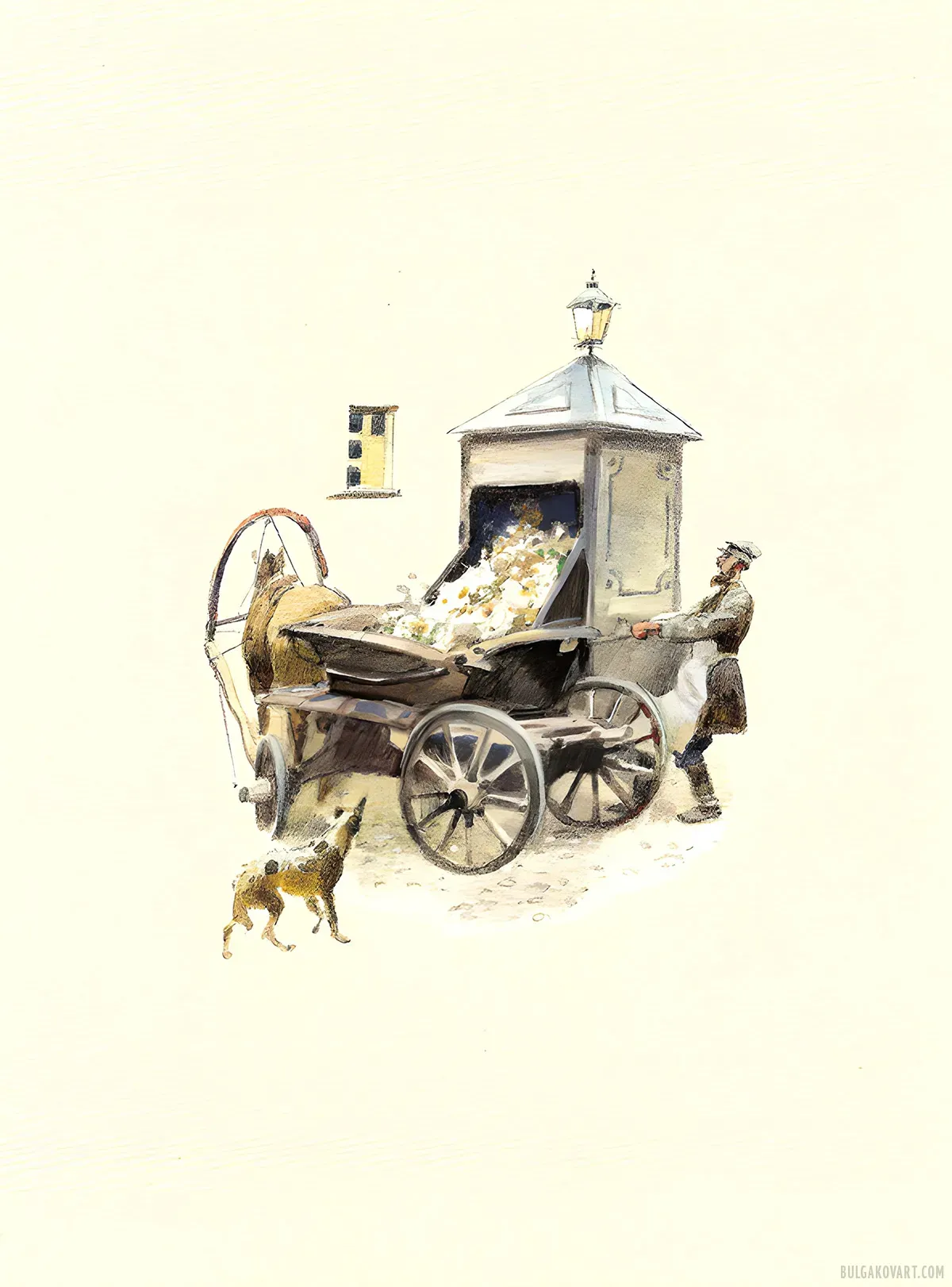 Иллюстрация №1 | Михаил Булгаков, «Собачье сердце»