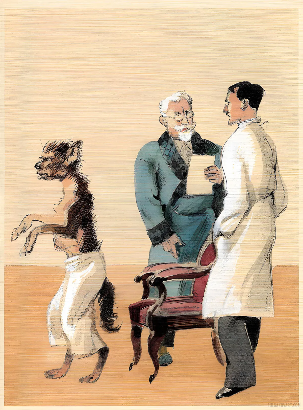 Иллюстрация №11 | Михаил Булгаков, «Собачье сердце»