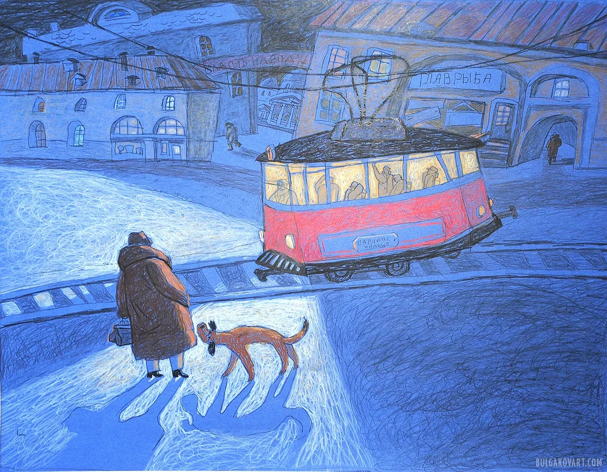 Artwork #1 | Mikhail Bulgakov, “Heart of a Dog”