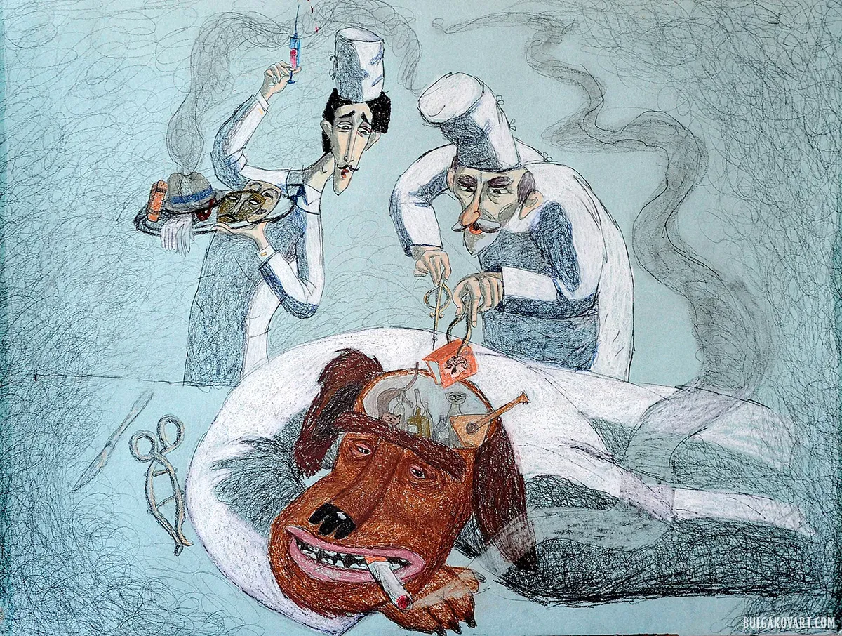 Artwork #8 | Mikhail Bulgakov, “Heart of a Dog”