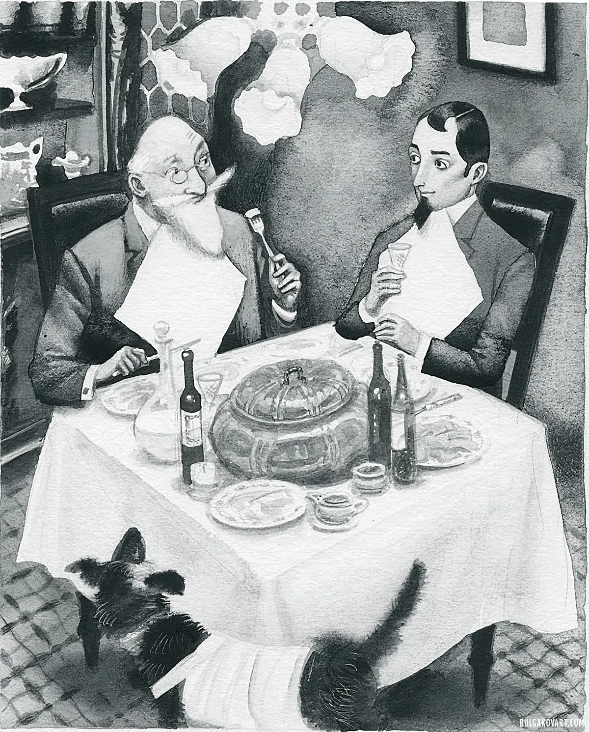 Иллюстрация №2 | Михаил Булгаков, «Собачье сердце»