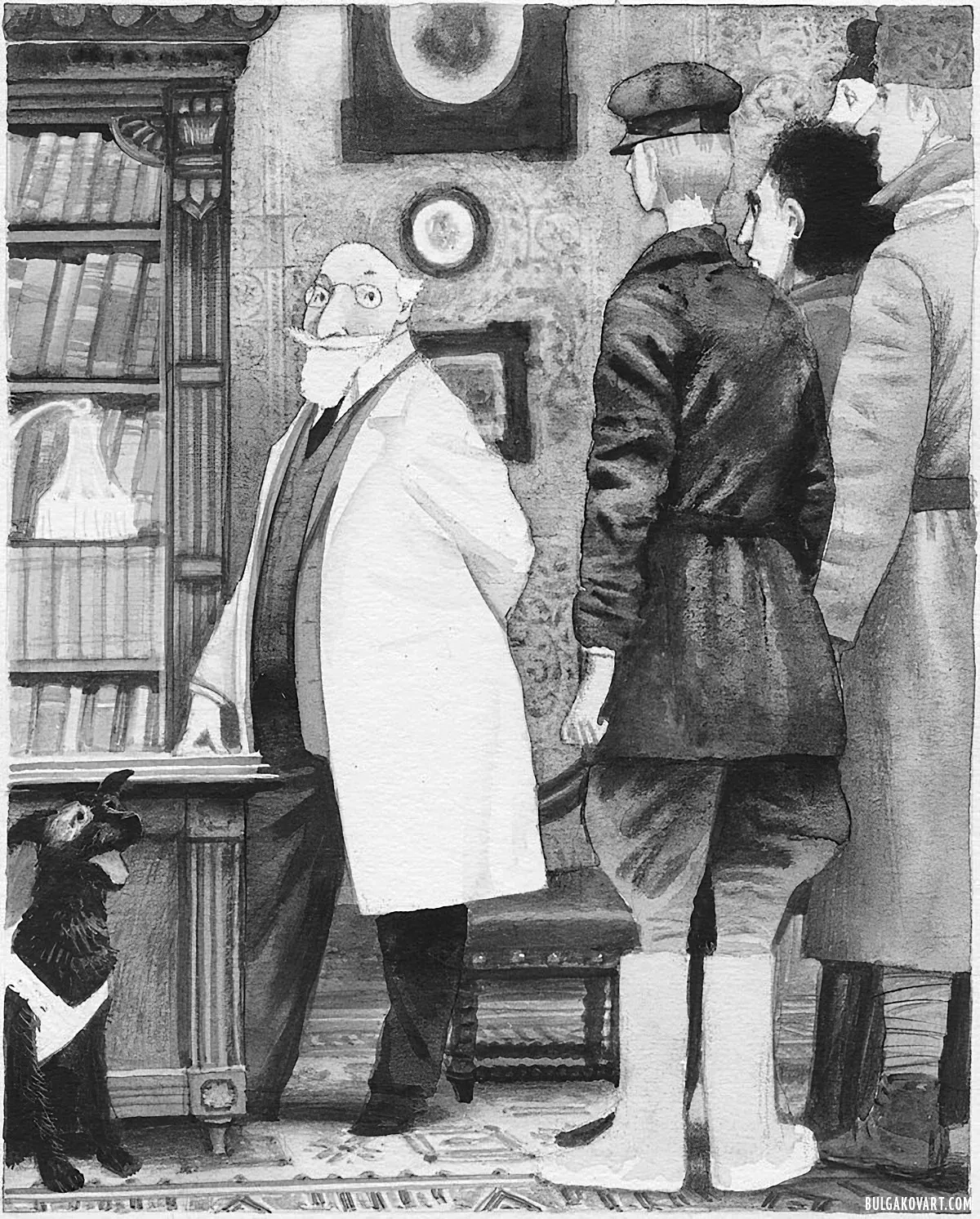 Иллюстрация №7 | Михаил Булгаков, «Собачье сердце»