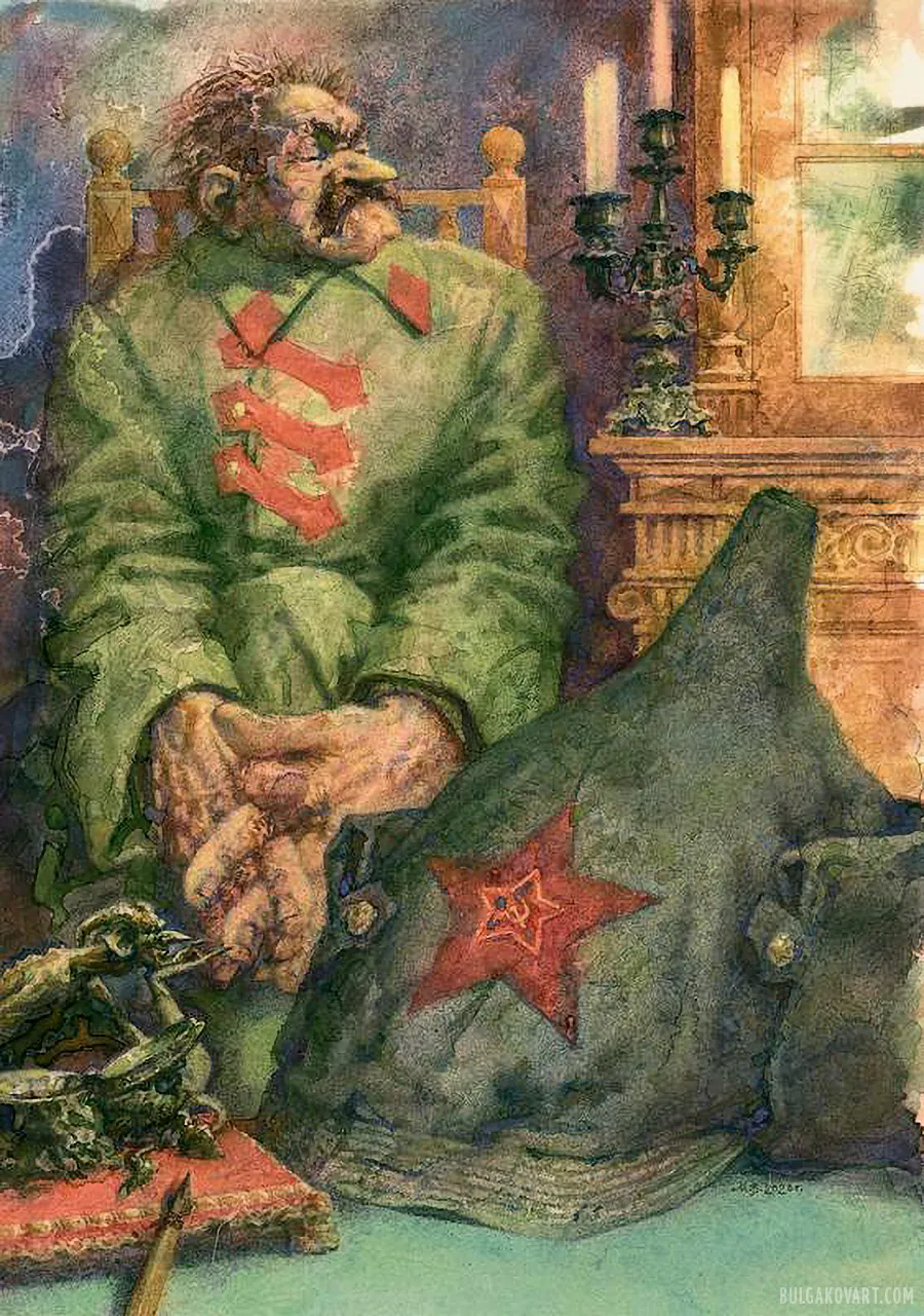 Буденовка | Михаил Булгаков, «Собачье сердце»