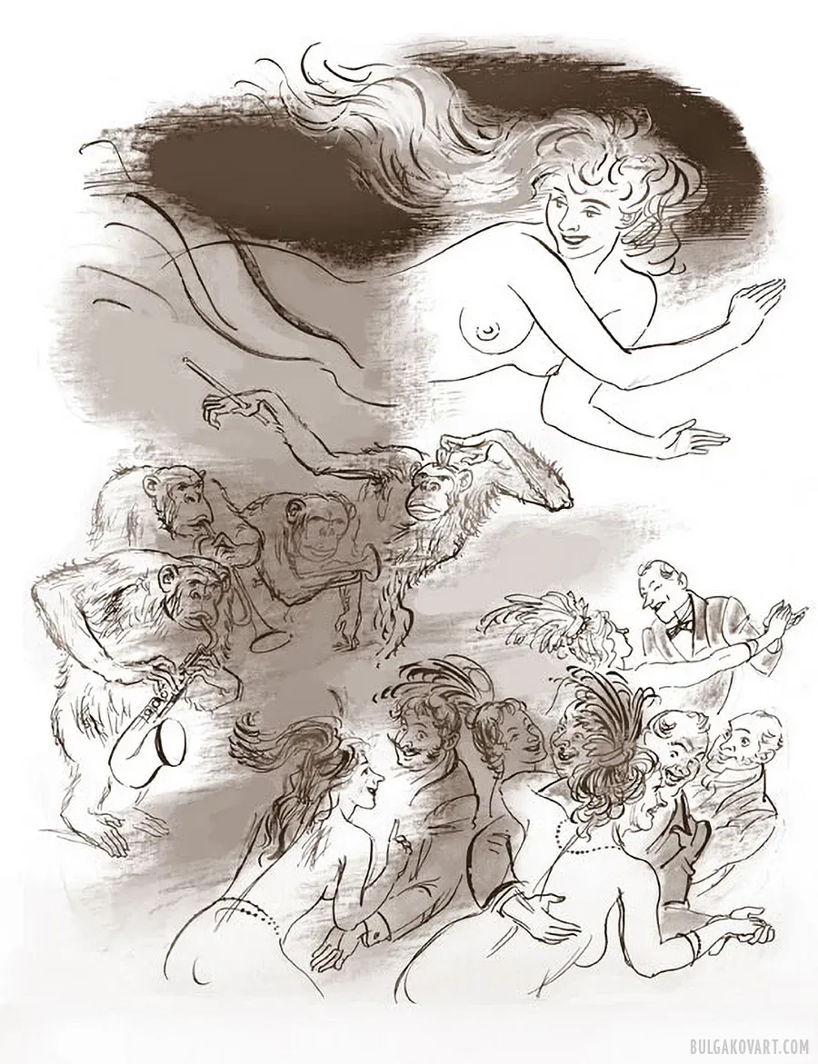 Иллюстрация №11 | Михаил Булгаков, «Мастер и Маргарита»
