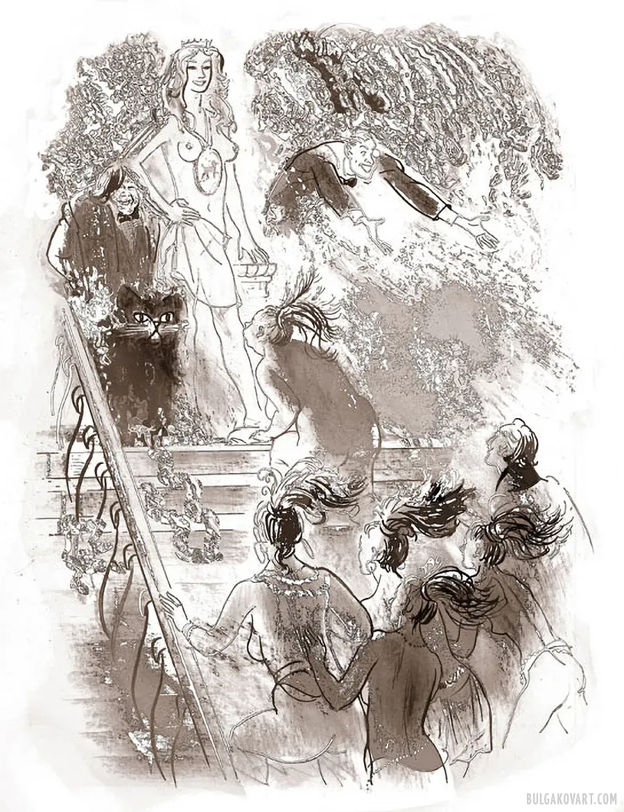 Иллюстрация №12 | Михаил Булгаков, «Мастер и Маргарита»