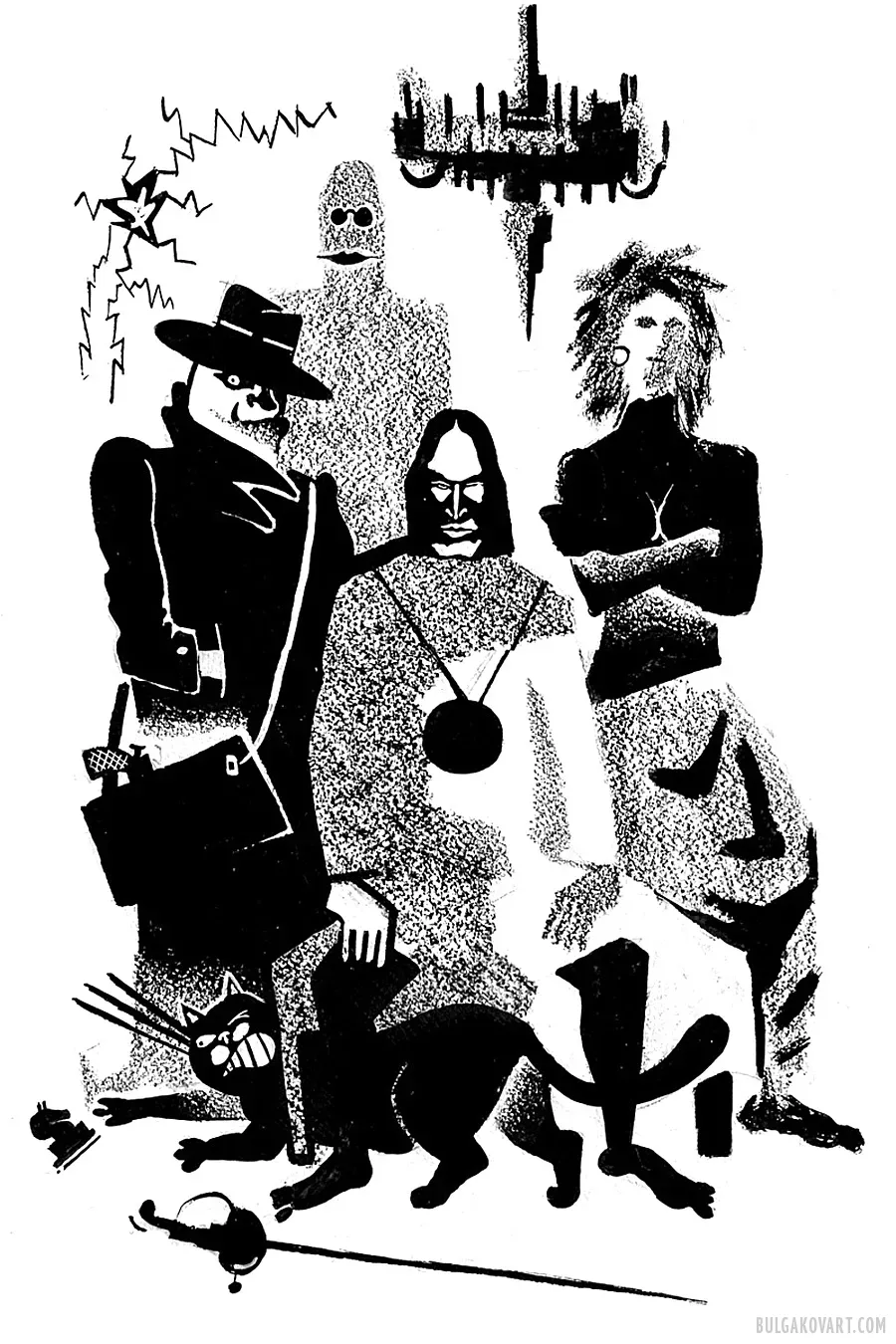 Artwork #9 | Mikhail Bulgakov, “The Master and Margarita”