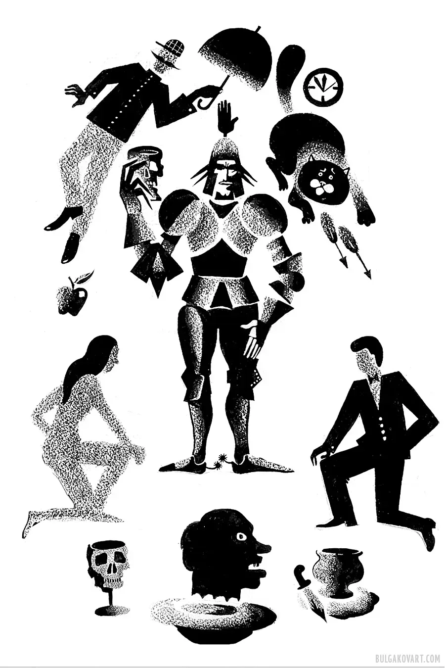 Artwork #10 | Mikhail Bulgakov, “The Master and Margarita”