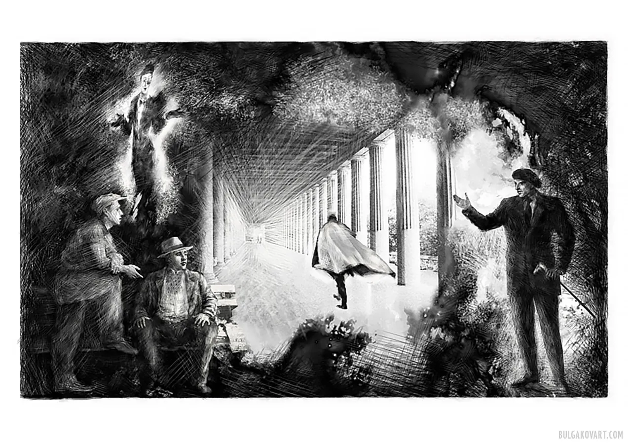 Иллюстрация №2 | Михаил Булгаков, «Мастер и Маргарита»
