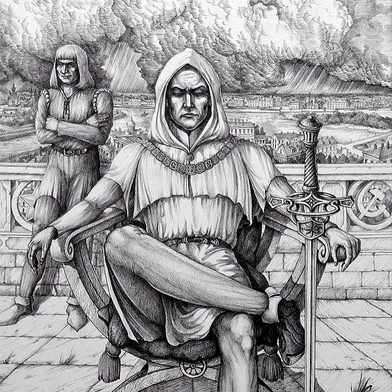 The Master and Margarita: Graphic by Alexey Chernega