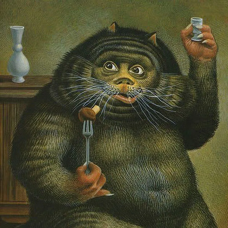 The Master and Margarita: Book illustrations by Alexey Derzhavin