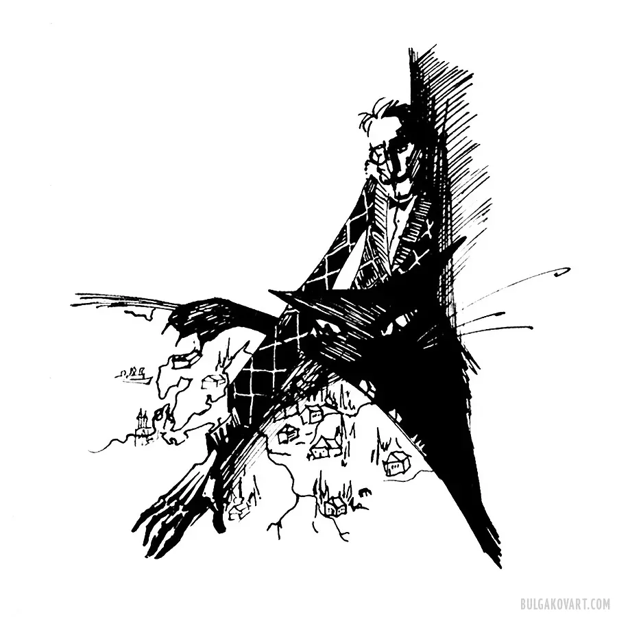 Иллюстрация №1 | Михаил Булгаков, «Мастер и Маргарита»
