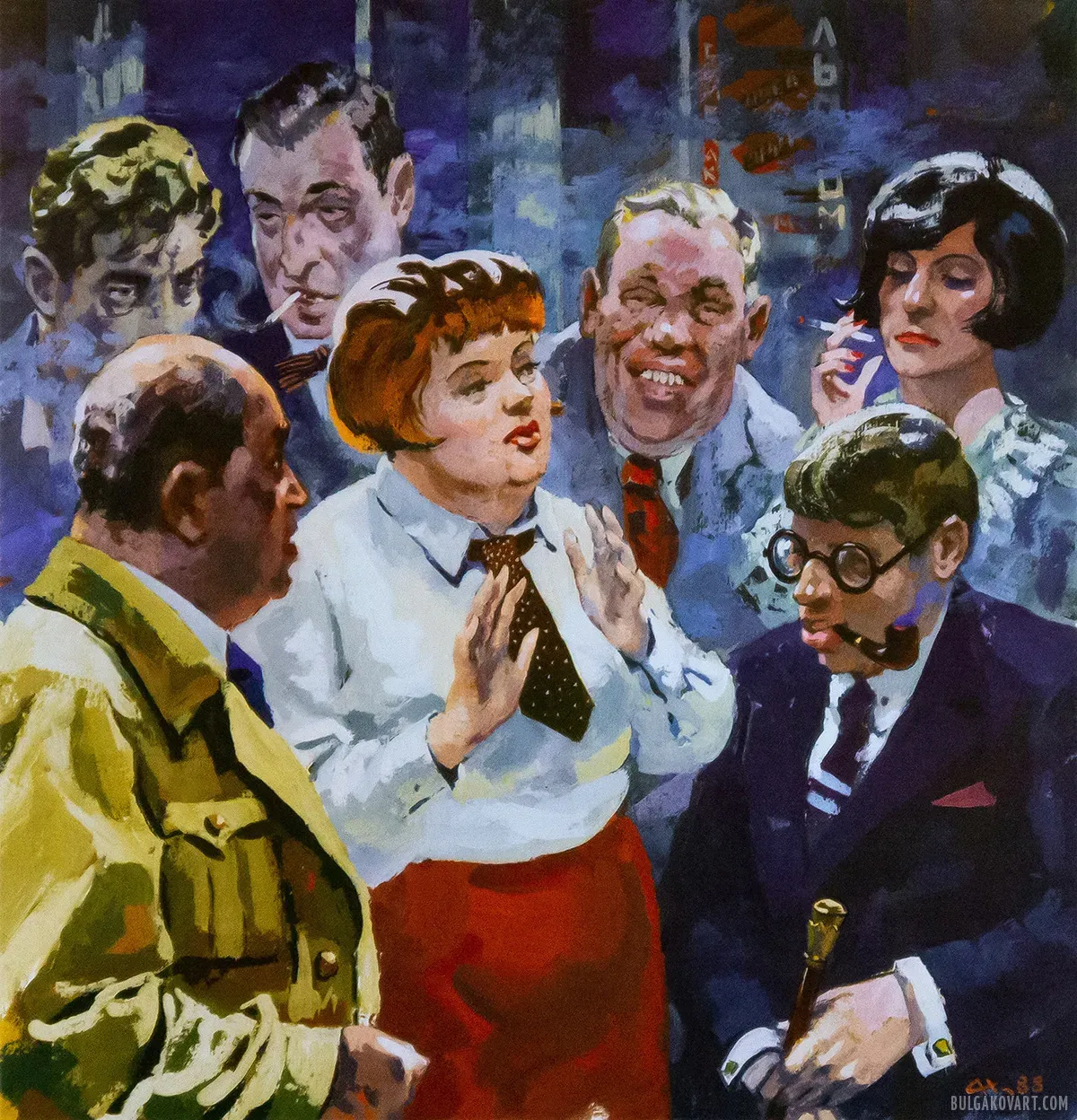 Artwork #7 | Mikhail Bulgakov, “The Master and Margarita”