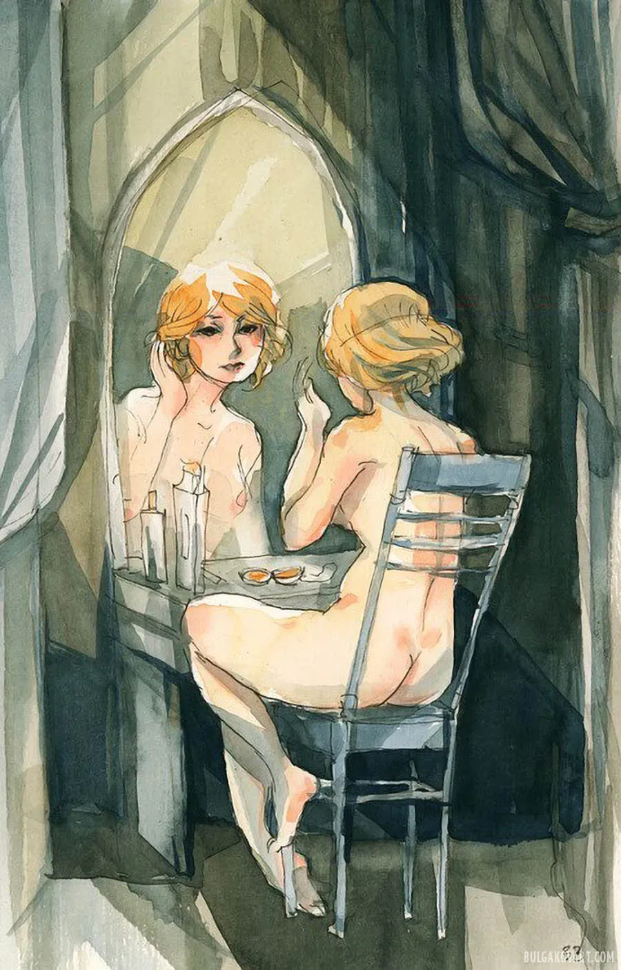 Иллюстрация №1 | Михаил Булгаков, «Мастер и Маргарита»