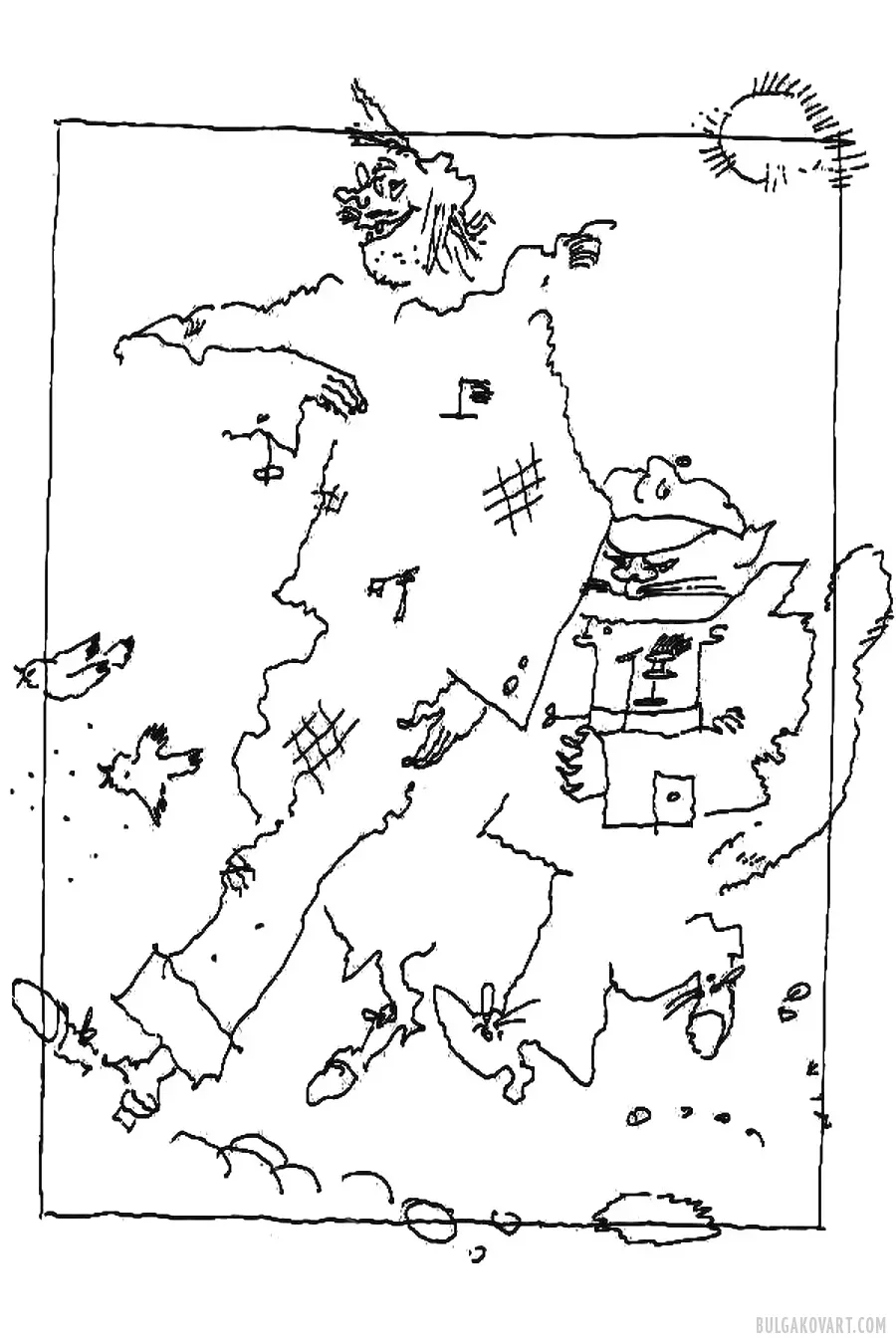 Artwork #38 | Mikhail Bulgakov, “The Master and Margarita”