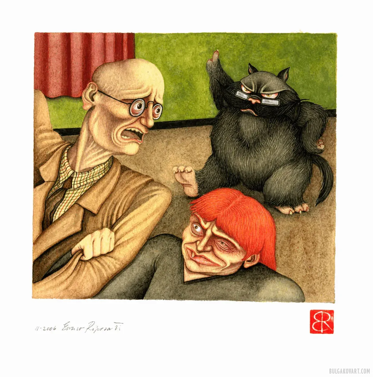 Иллюстрация №14 | Михаил Булгаков, «Мастер и Маргарита»