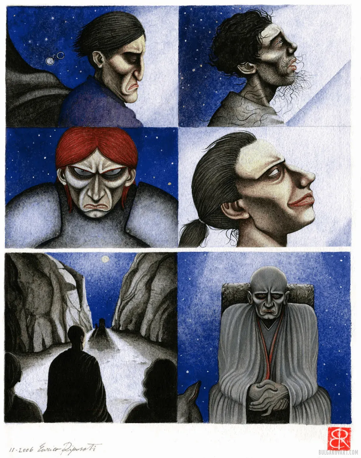 Иллюстрация №25 | Михаил Булгаков, «Мастер и Маргарита»