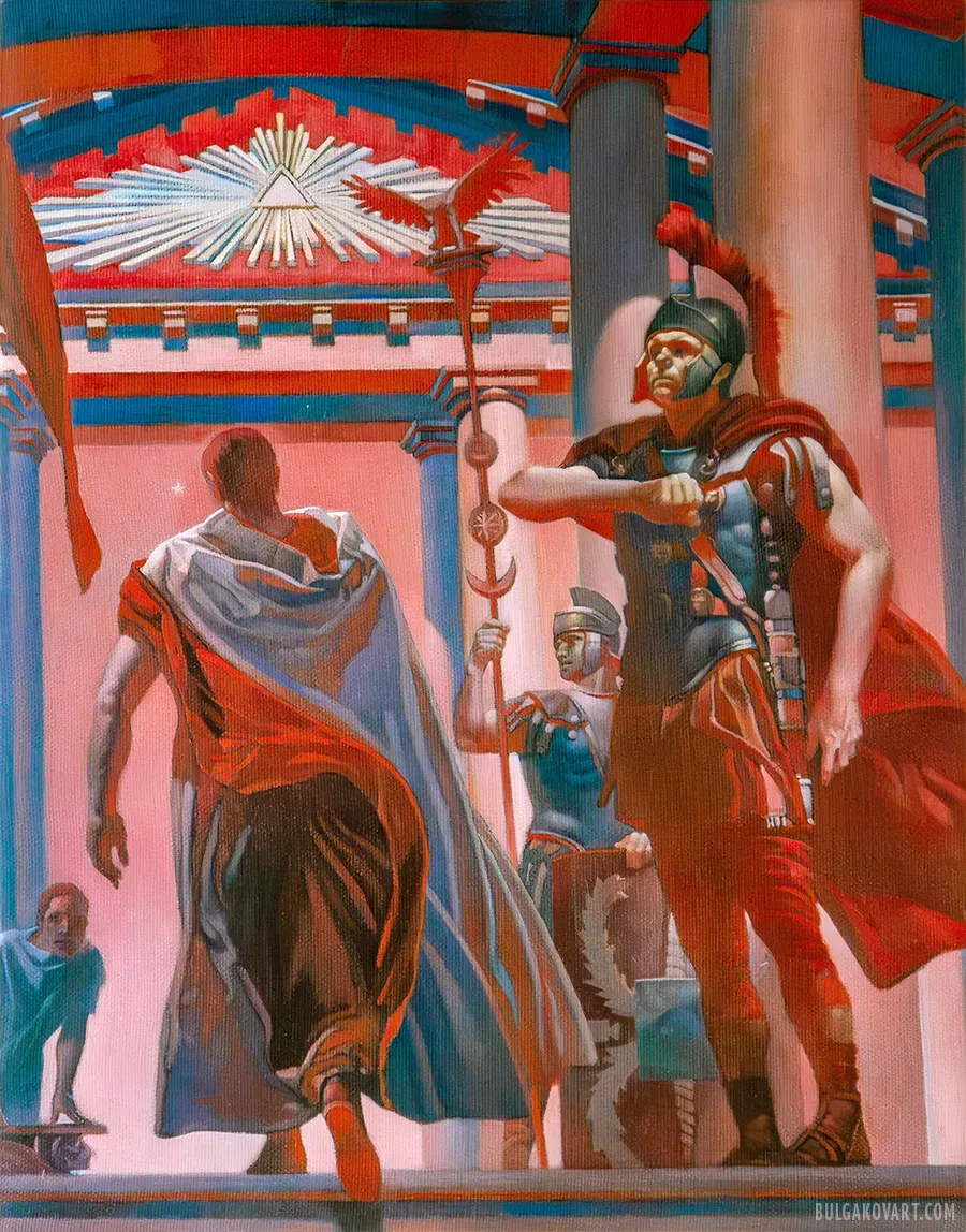 Pontius Pilate in a White Cloak with a Blood-Red Lining | Mikhail Bulgakov, “The Master and Margarita”