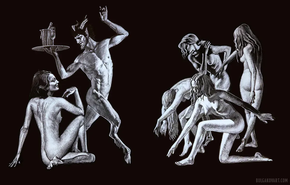 Margarita at the Sabbath | Mikhail Bulgakov, “The Master and Margarita”