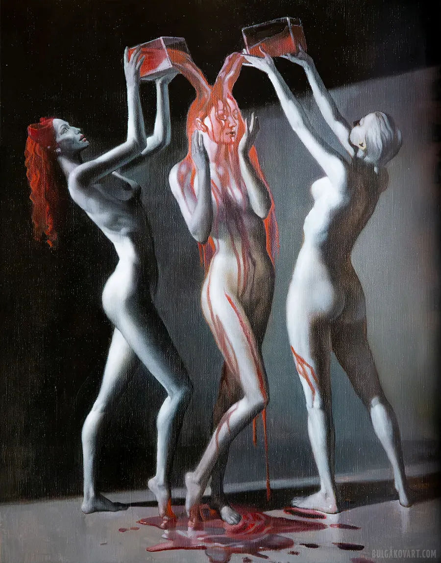 Margarita Bathed in Blood | Mikhail Bulgakov, “The Master and Margarita”