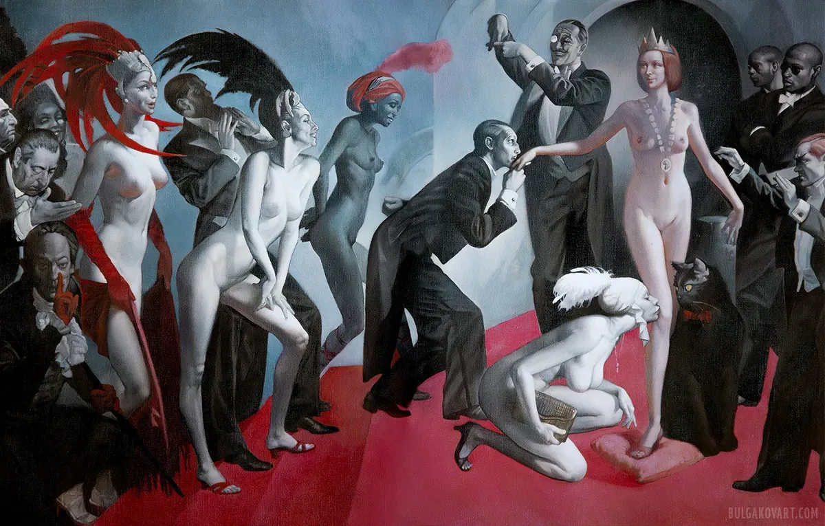 Margarita’s Knee Is Kissed | Mikhail Bulgakov, “The Master and Margarita”