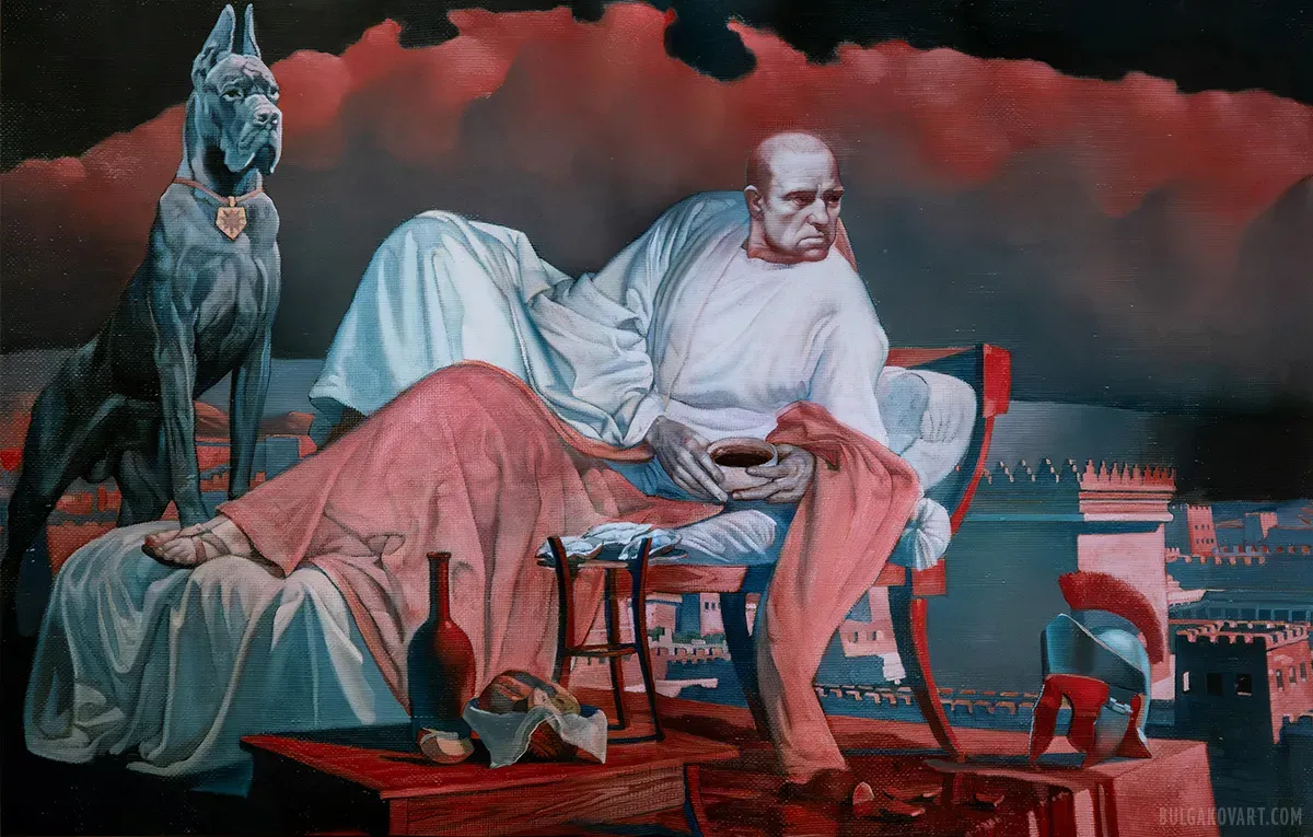 Pontius Pilate with the Broken Jug of Falernian Wine | Mikhail Bulgakov, “The Master and Margarita”