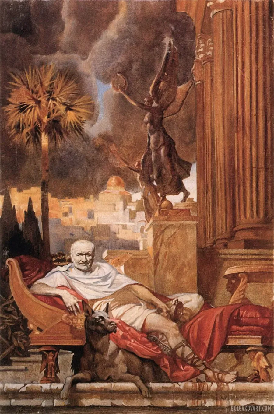 Pontius Pilate with the Broken Jug of Falernian Wine | Mikhail Bulgakov, “The Master and Margarita”