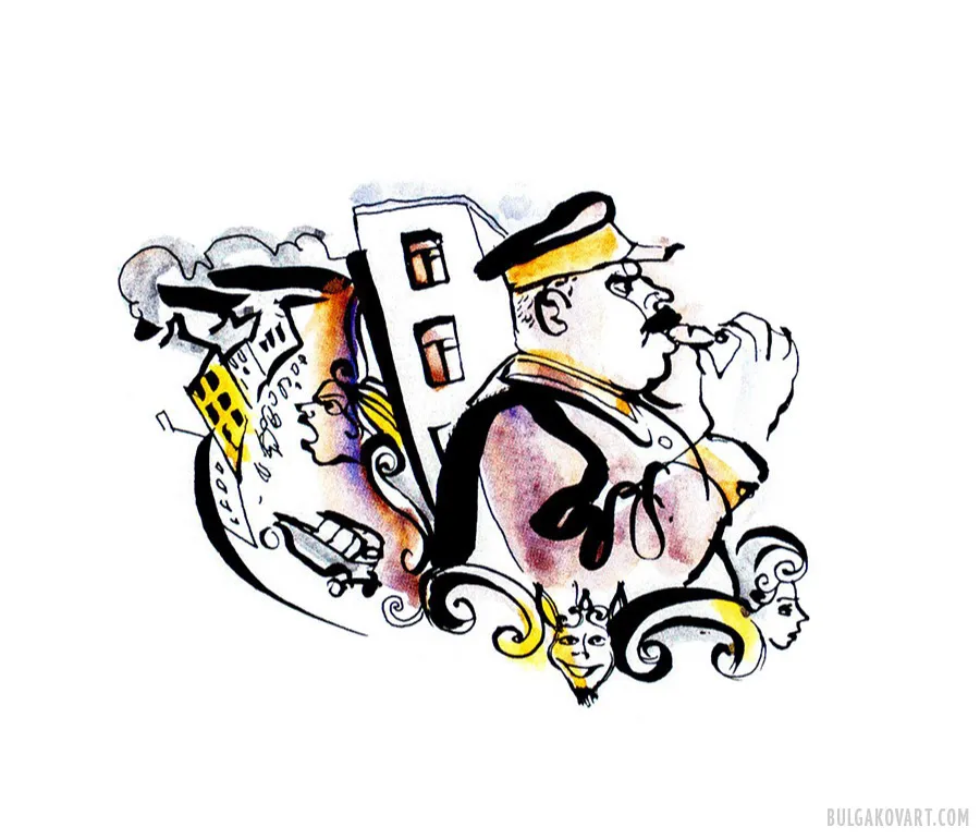 Artwork #9 | Mikhail Bulgakov, “The Master and Margarita”