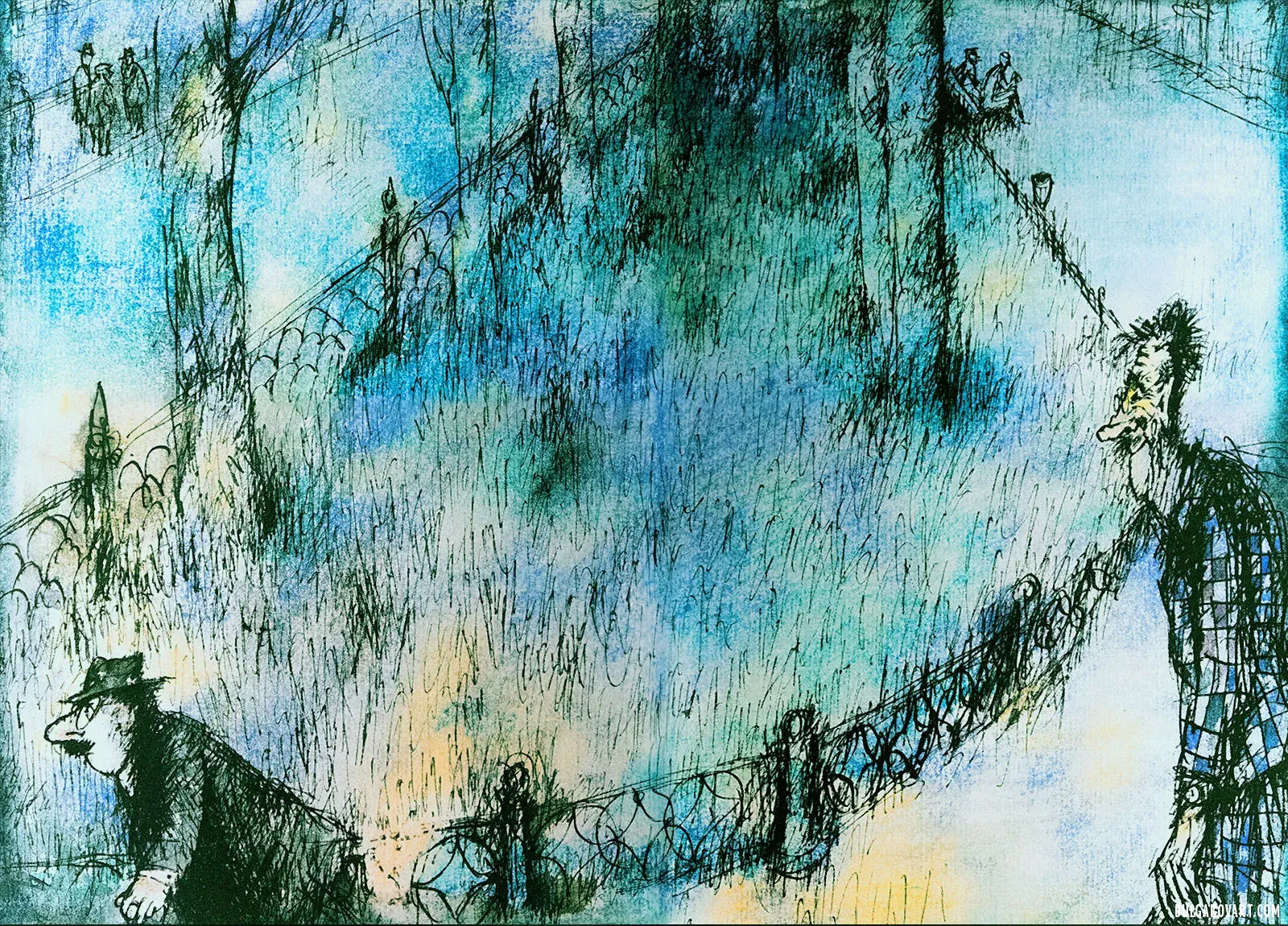 Fagott at Patriarch’s Ponds | Mikhail Bulgakov, “The Master and Margarita”