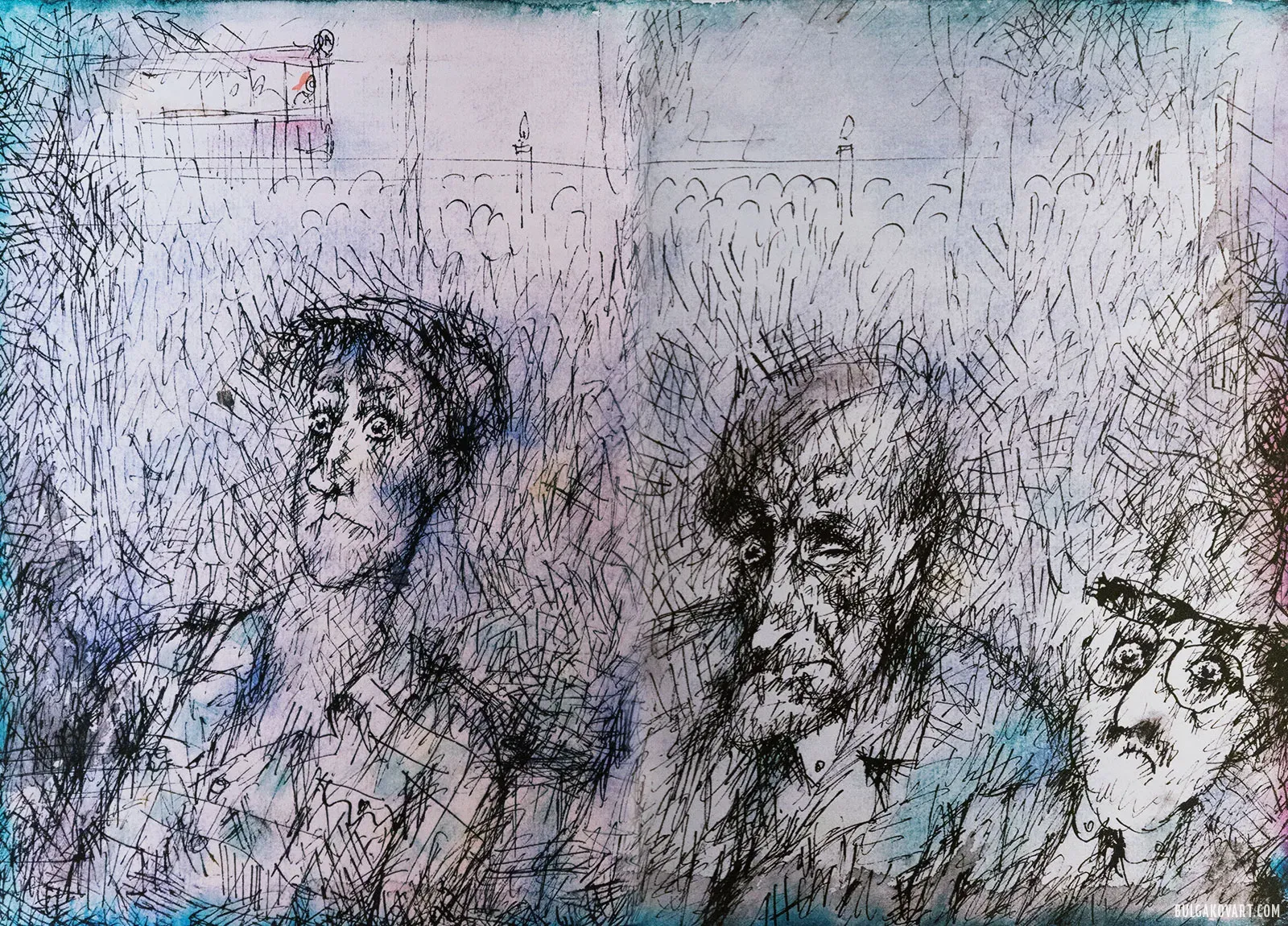 Homeless and Woland | Mikhail Bulgakov, “The Master and Margarita”