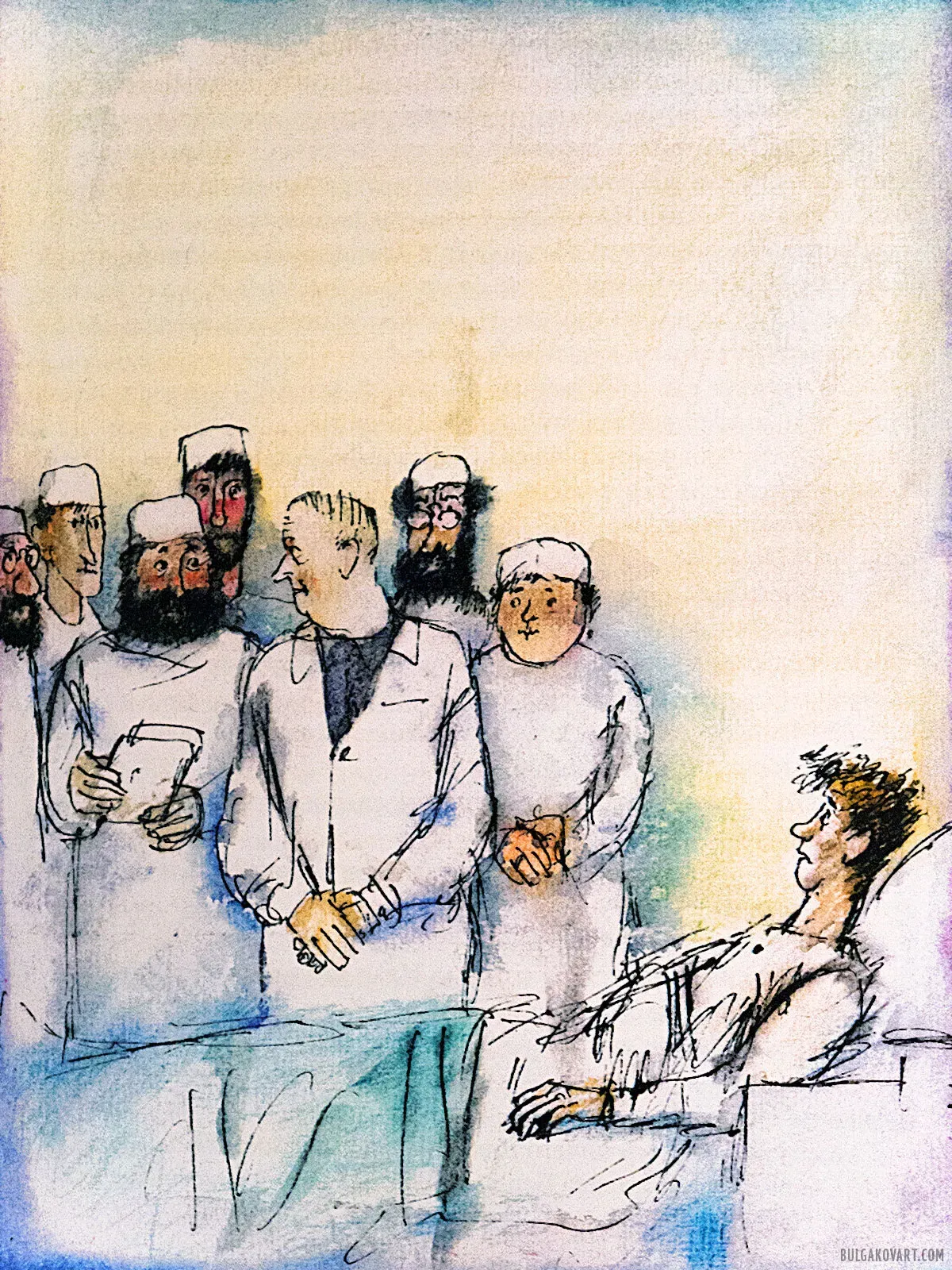 Ivan Homeless in Stravinsky’s Clinic | Mikhail Bulgakov, “The Master and Margarita”