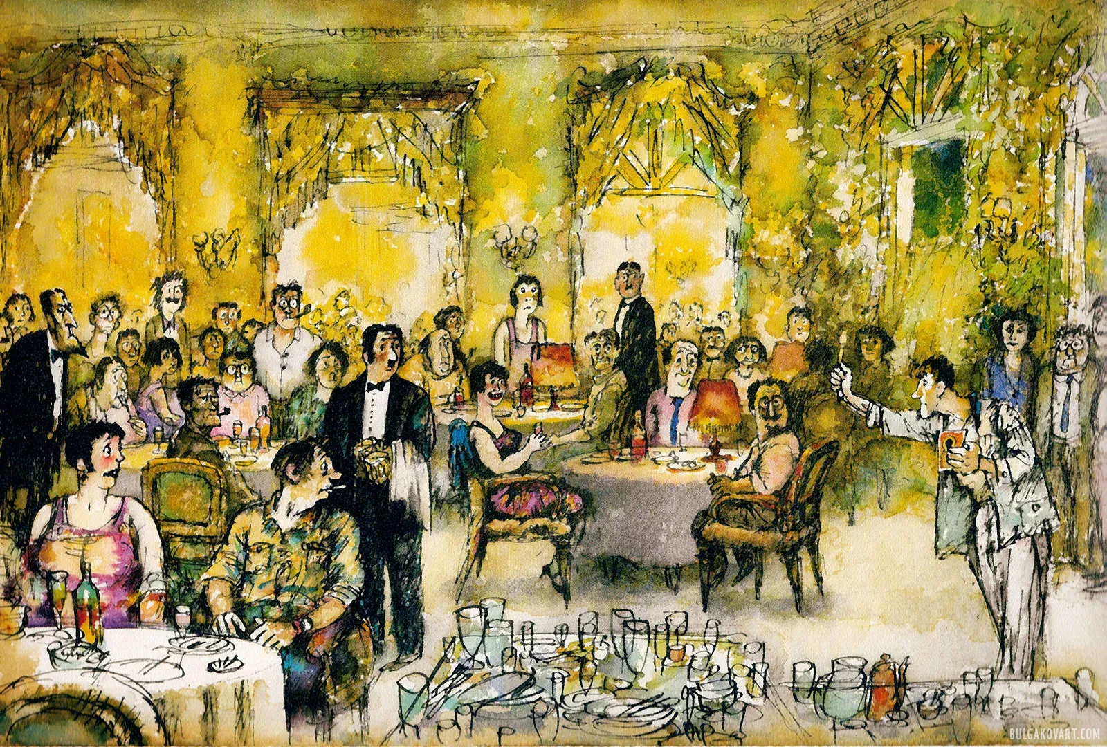 The Griboyedov Restaurant | Mikhail Bulgakov, “The Master and Margarita”