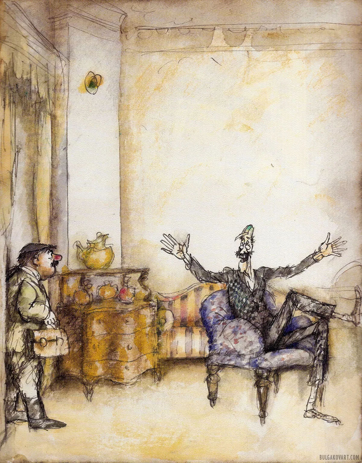 Koroviev-Fagott | Mikhail Bulgakov, “The Master and Margarita”