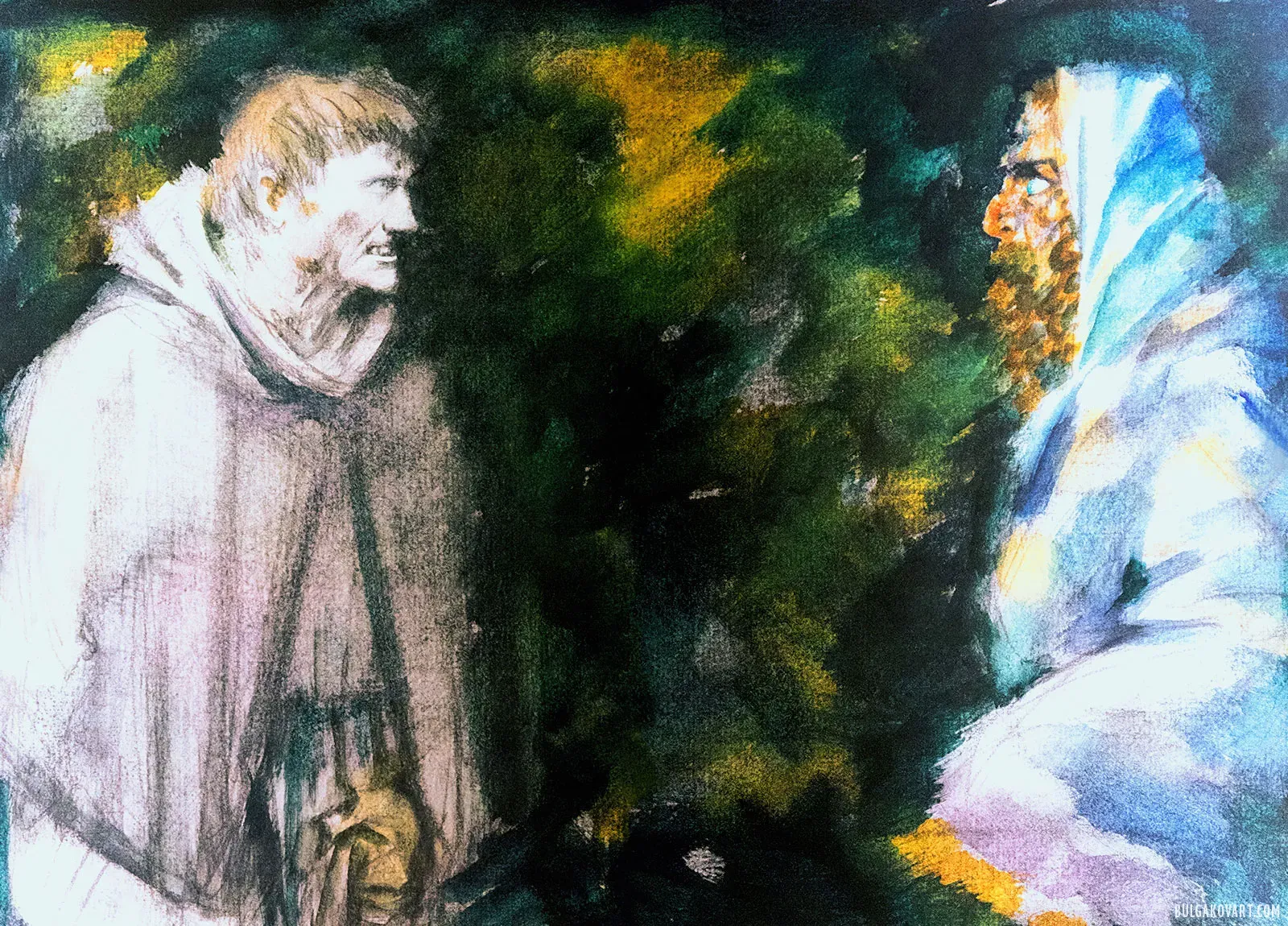 Pilate and Caiaphas | Mikhail Bulgakov, “The Master and Margarita”