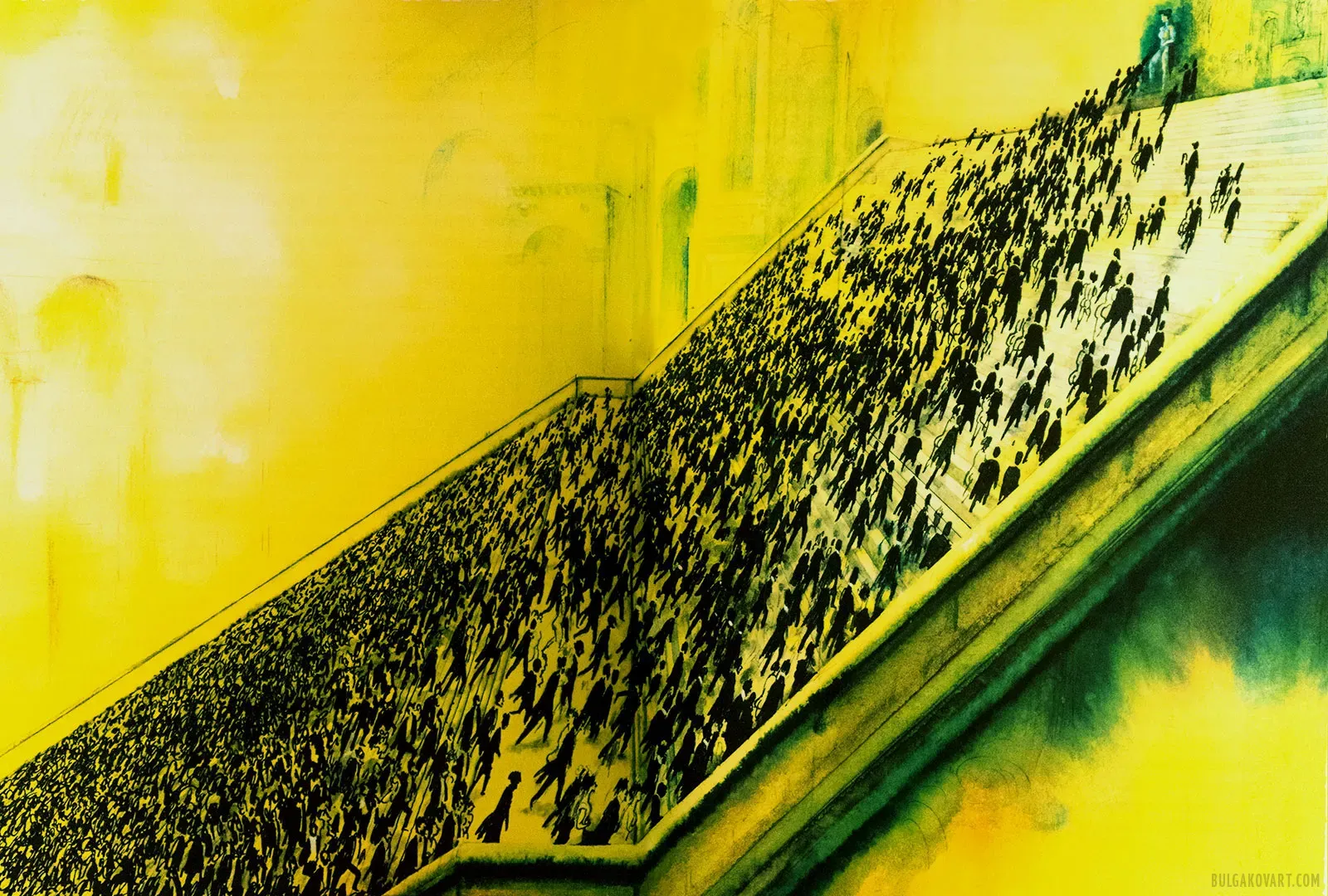 The Staircase with Guests | Mikhail Bulgakov, “The Master and Margarita”