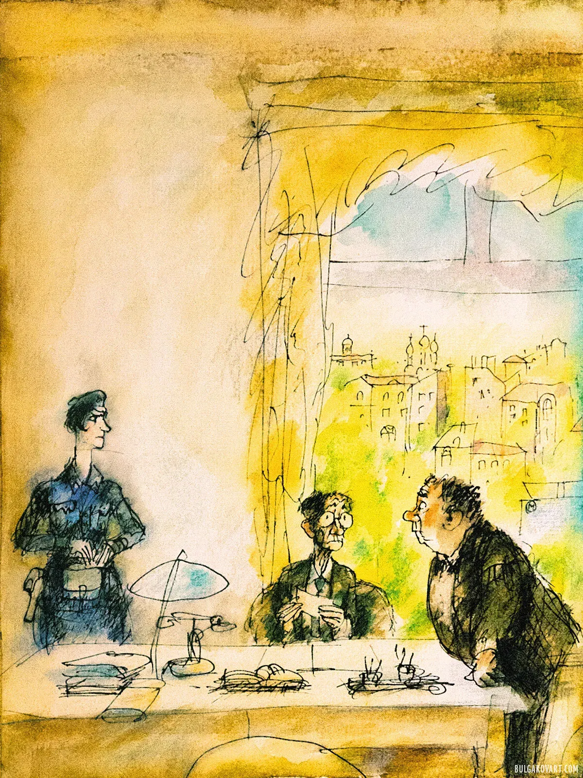 The Telegram-Lightning | Mikhail Bulgakov, “The Master and Margarita”