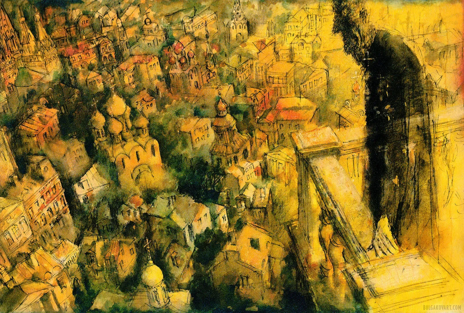 Woland Looks at Moscow | Mikhail Bulgakov, “The Master and Margarita”