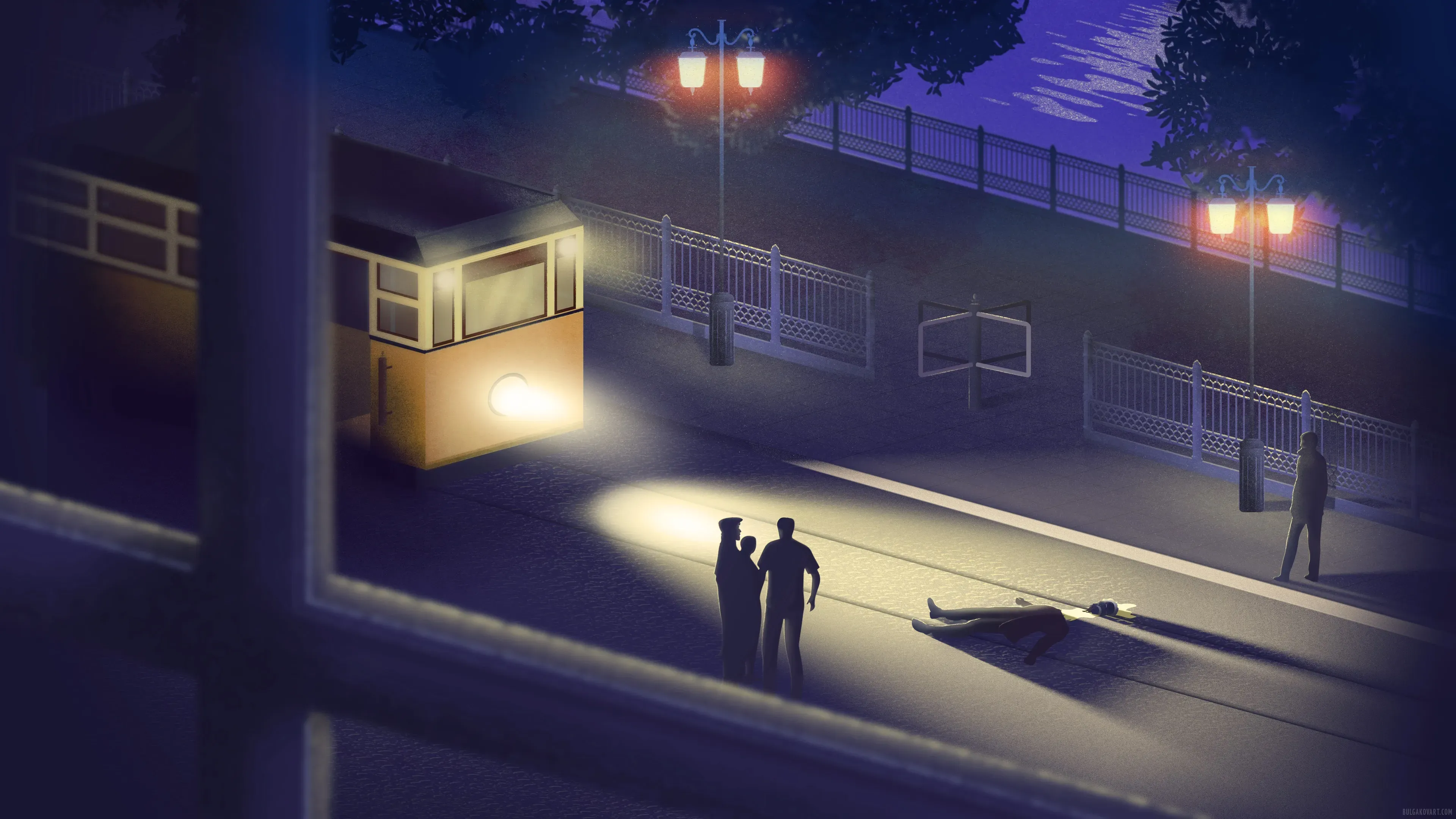 Иллюстрация №1 | Михаил Булгаков, «Мастер и Маргарита»