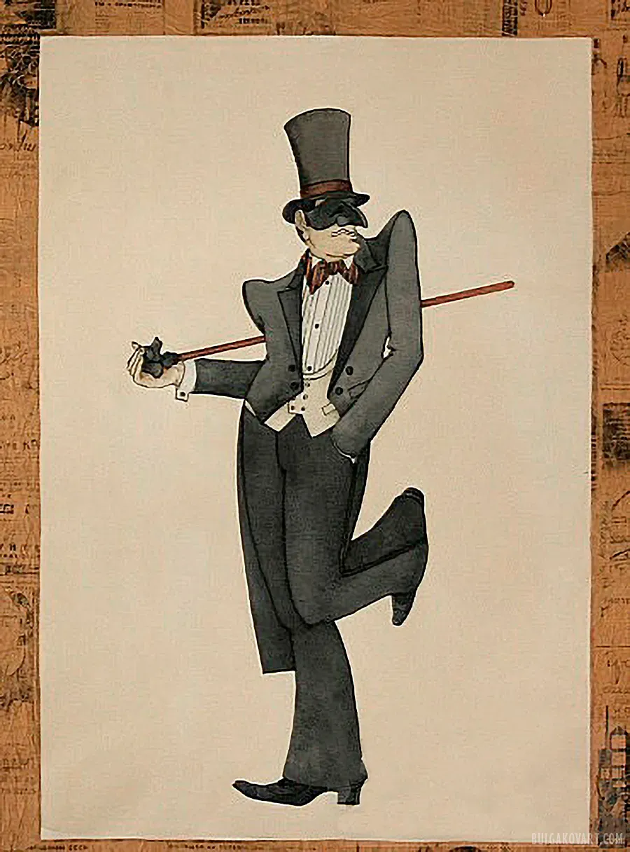 Иллюстрация №1 | Михаил Булгаков, «Мастер и Маргарита»