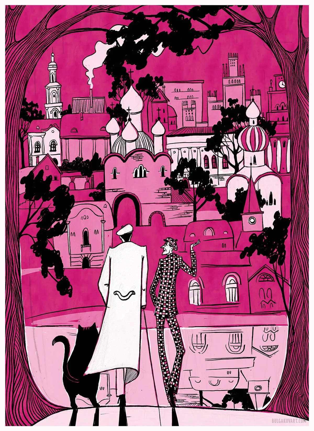 Burning Moscow | Mikhail Bulgakov, “The Master and Margarita”