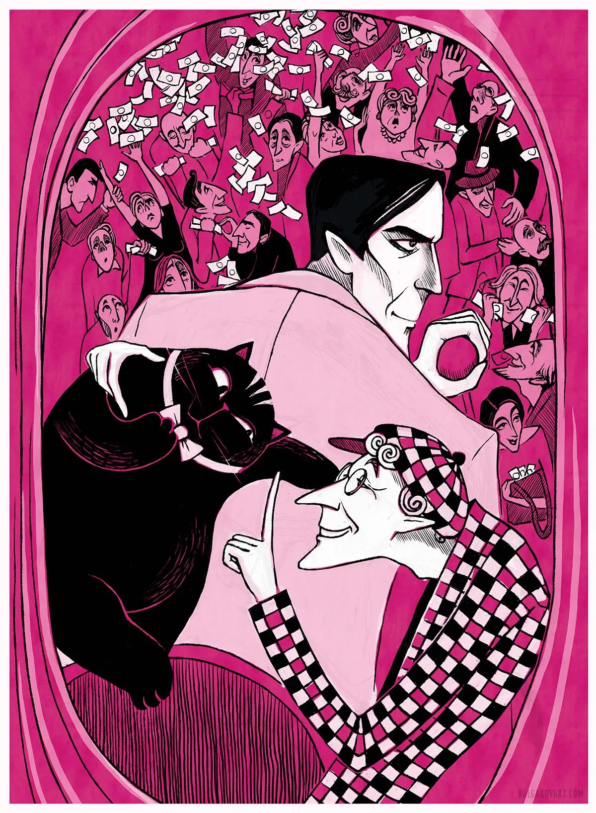 Black Magic Séance at the Variety Theatre | Mikhail Bulgakov, “The Master and Margarita”