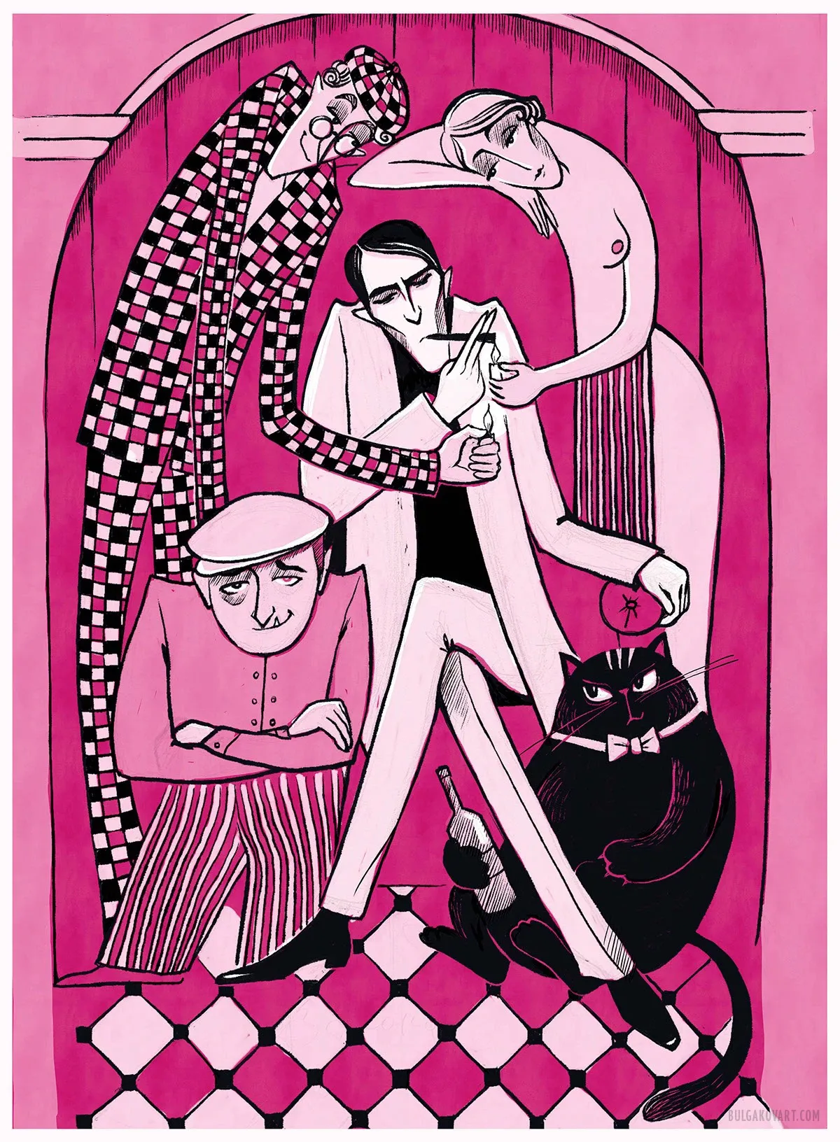 Woland’s Retinue | Mikhail Bulgakov, “The Master and Margarita”