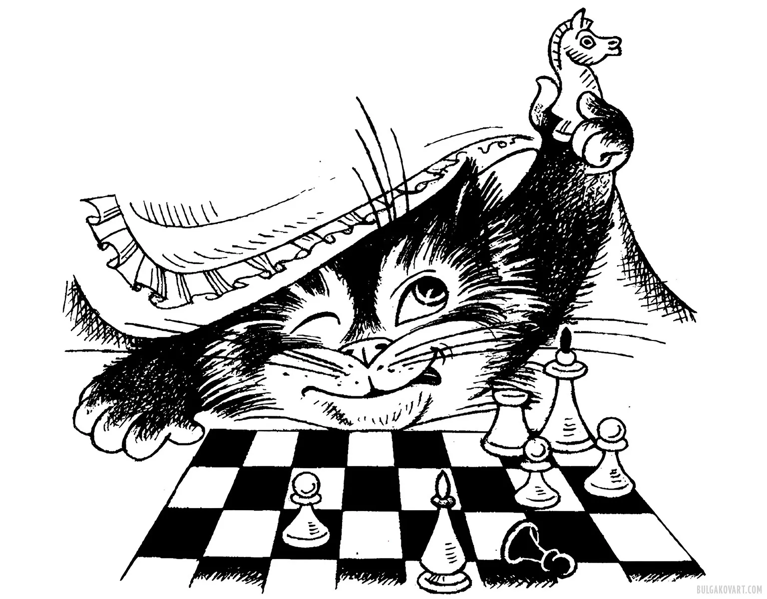 Artwork #4 | Mikhail Bulgakov, “The Master and Margarita”