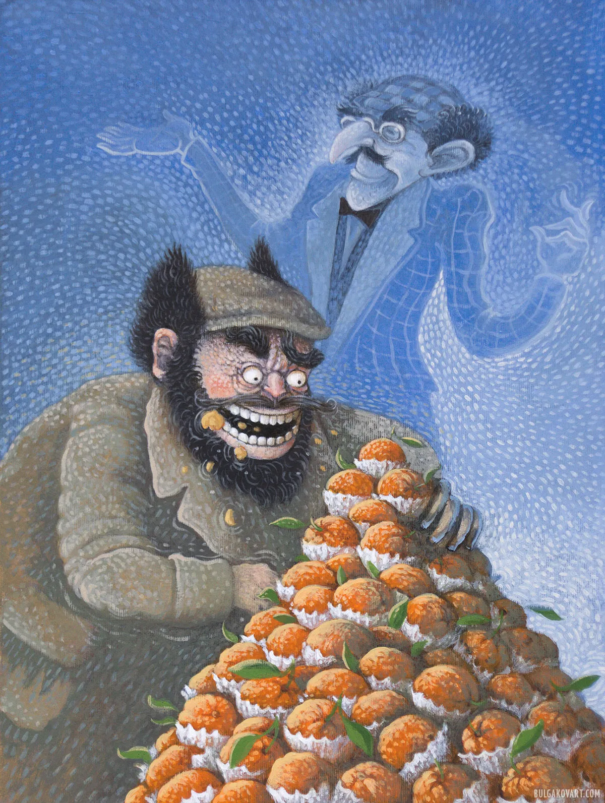 Behemoth the cat at Torgsin | Mikhail Bulgakov, “The Master and Margarita”