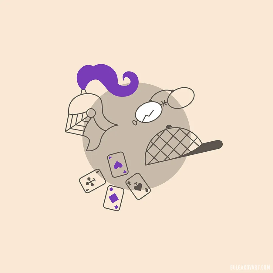 Icon: Koroviev-Fagott | Mikhail Bulgakov, “The Master and Margarita”