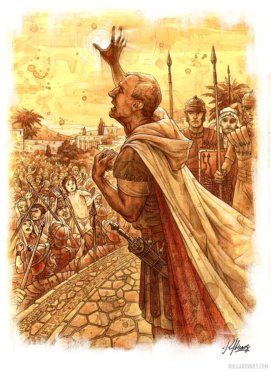 Pilate Before the Crowd | Mikhail Bulgakov, “The Master and Margarita”