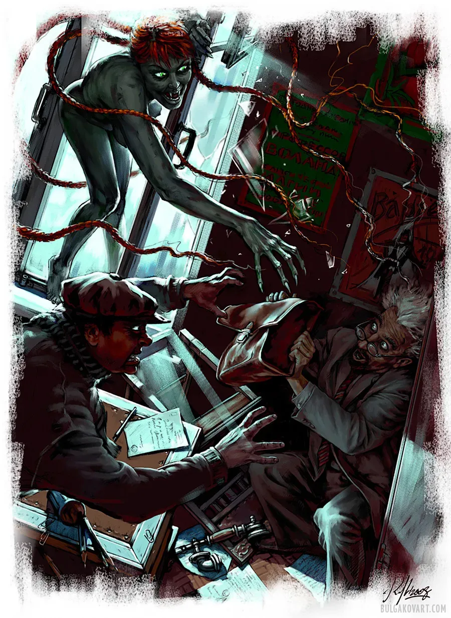 Hella at the Window | Mikhail Bulgakov, “The Master and Margarita”