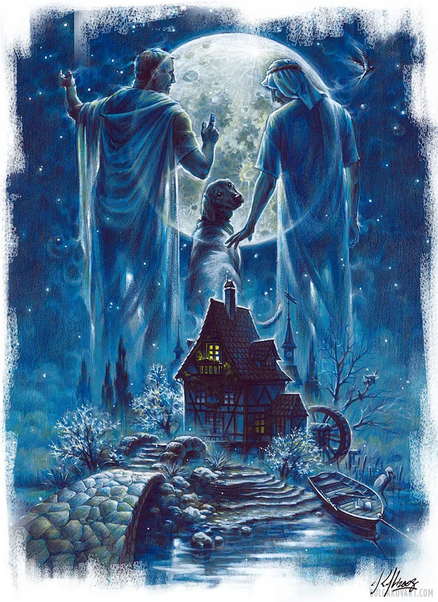 Pilate and Yeshua Against the Moon | Mikhail Bulgakov, “The Master and Margarita”