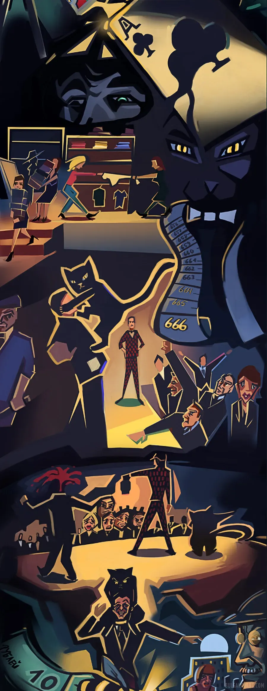 Artwork #10 | Mikhail Bulgakov, “The Master and Margarita”