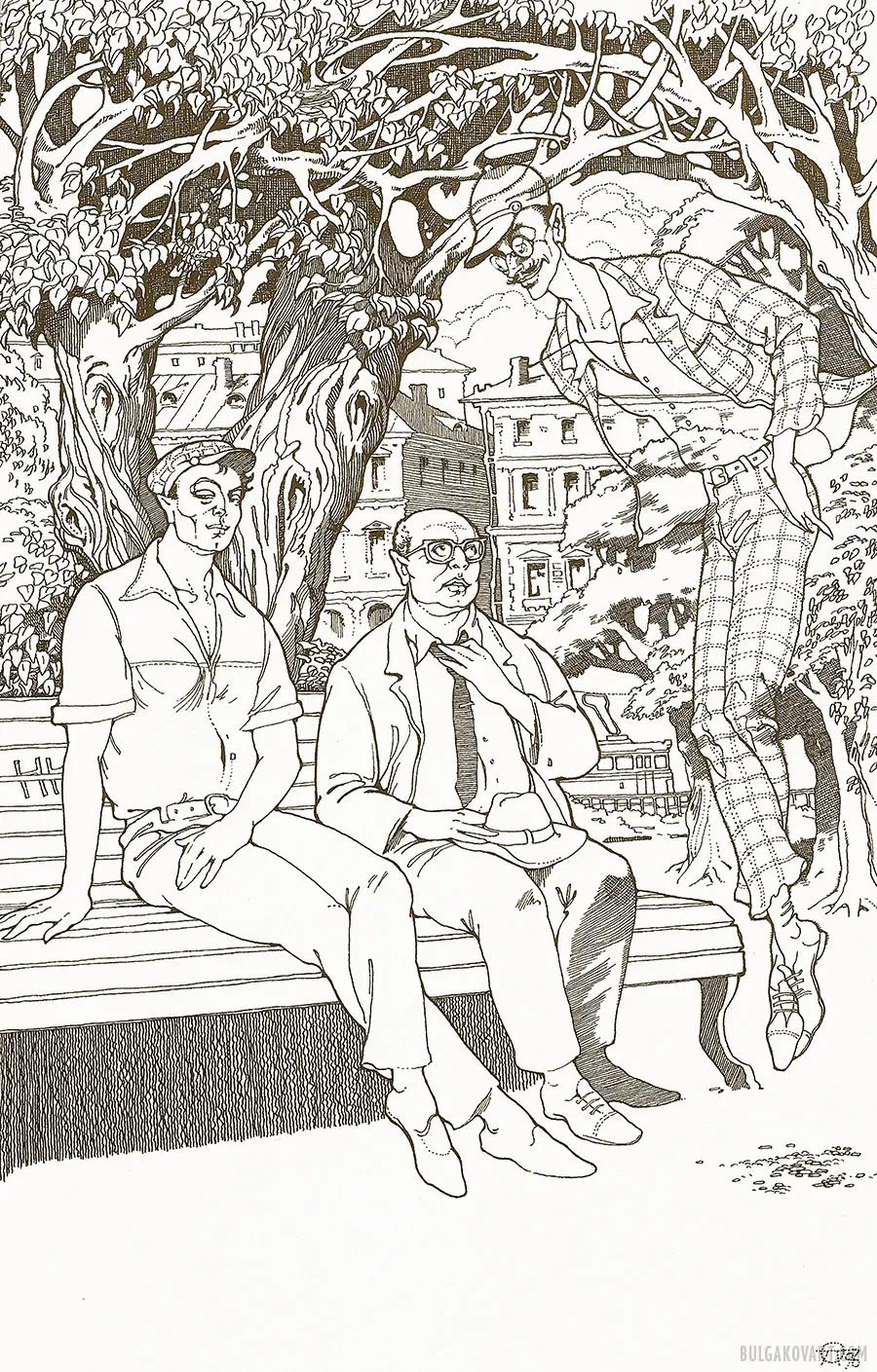 At Patriarch’s Ponds | Mikhail Bulgakov, “The Master and Margarita”