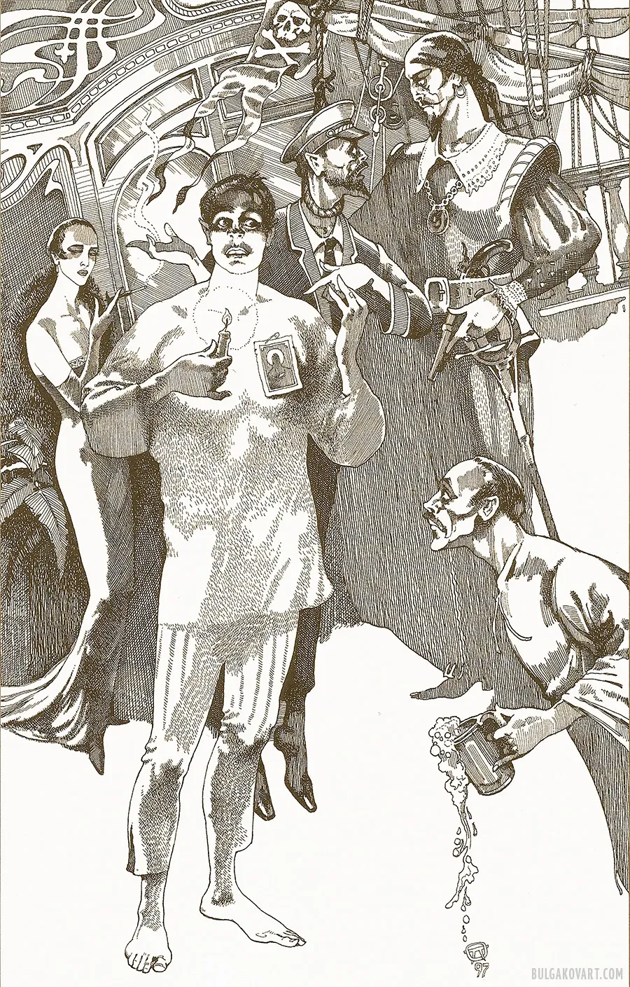 Ivan Homeless at the Griboyedov | Mikhail Bulgakov, “The Master and Margarita”